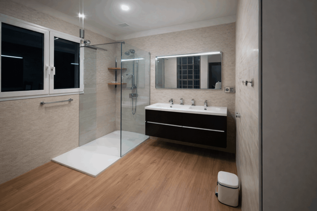 Creation d'une salle de bain à Plescop